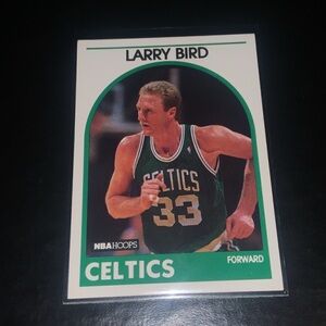 Larry Bird 1989 Hoops card